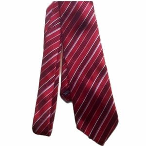 Uomo Venetto | Red Striped Tie